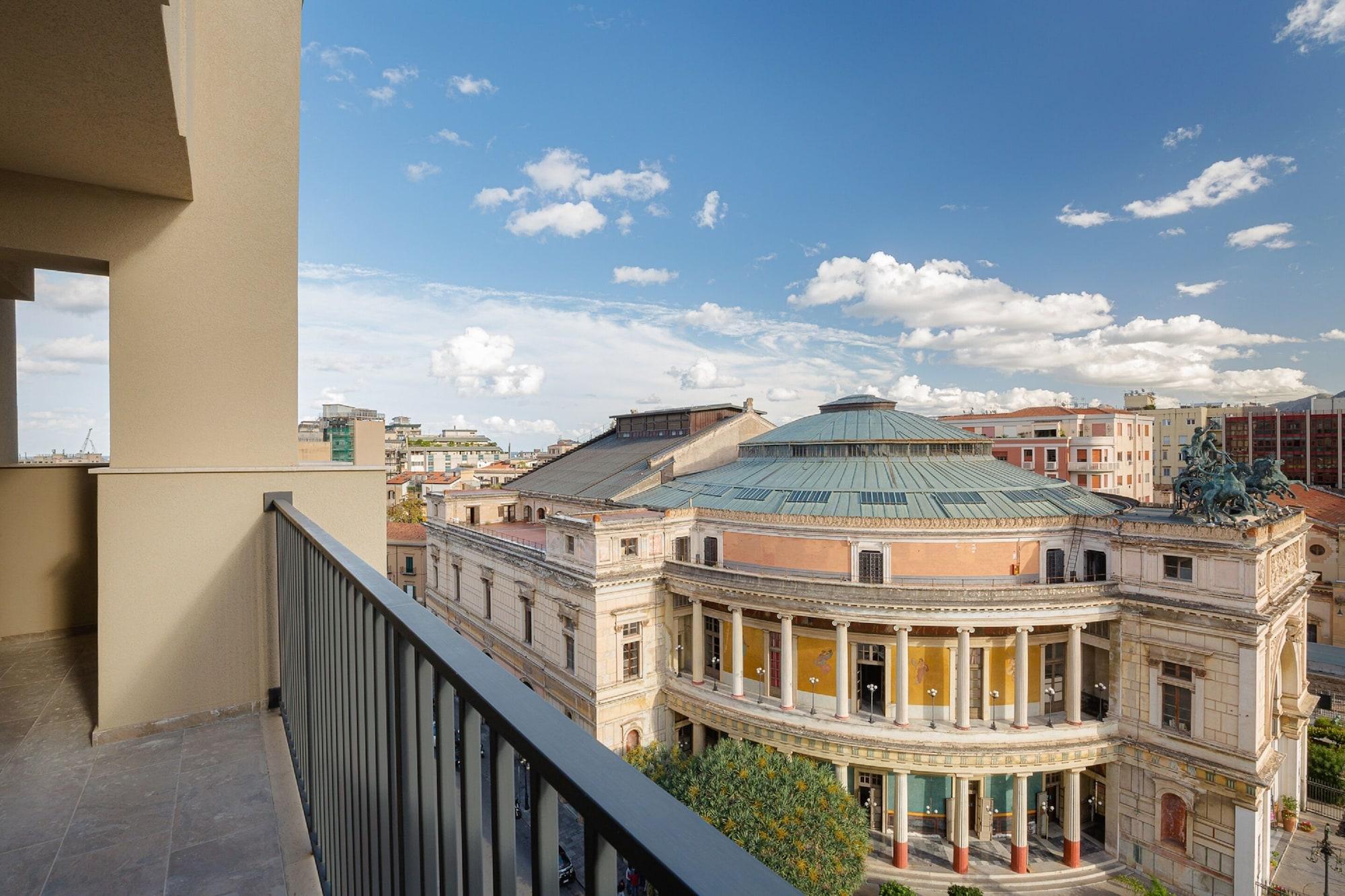 Hotel Politeama Palermo Exteriér fotografie