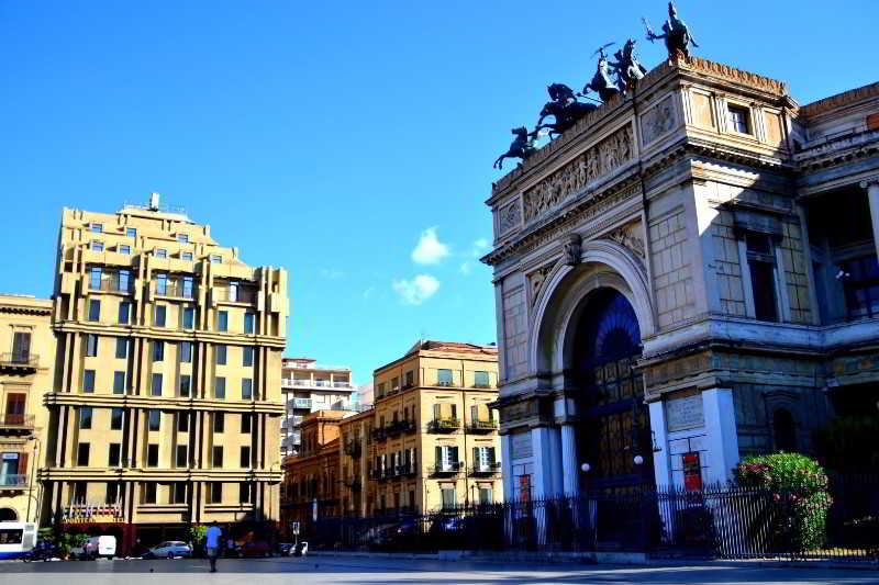 Hotel Politeama Palermo Exteriér fotografie