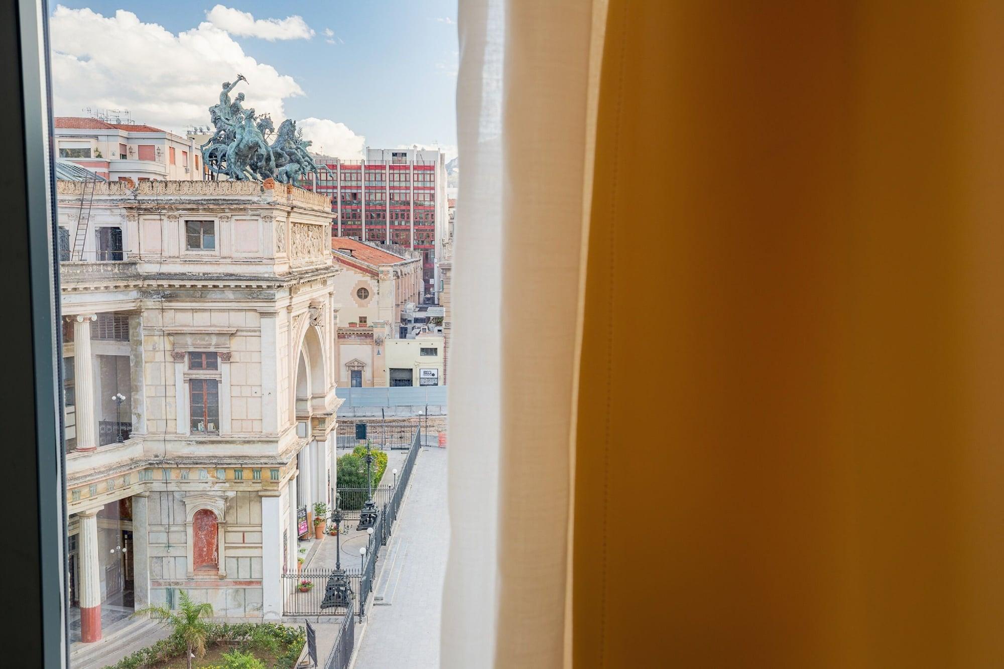 Hotel Politeama Palermo Exteriér fotografie