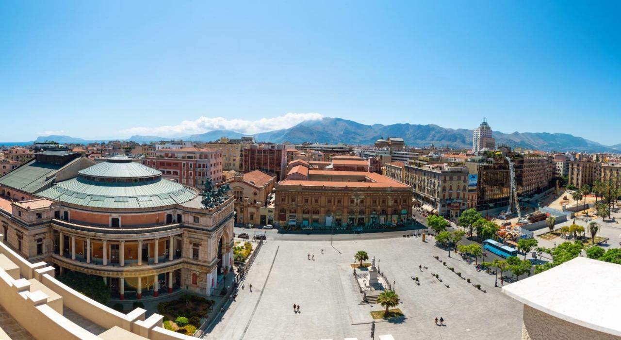 Hotel Politeama Palermo Exteriér fotografie